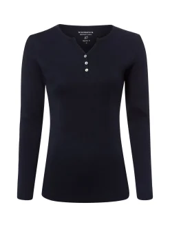 brookshire Damen Langarmshirt in marine - Ärmel: langarm
