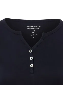 brookshire Damen Langarmshirt in marine - Ärmel: langarm