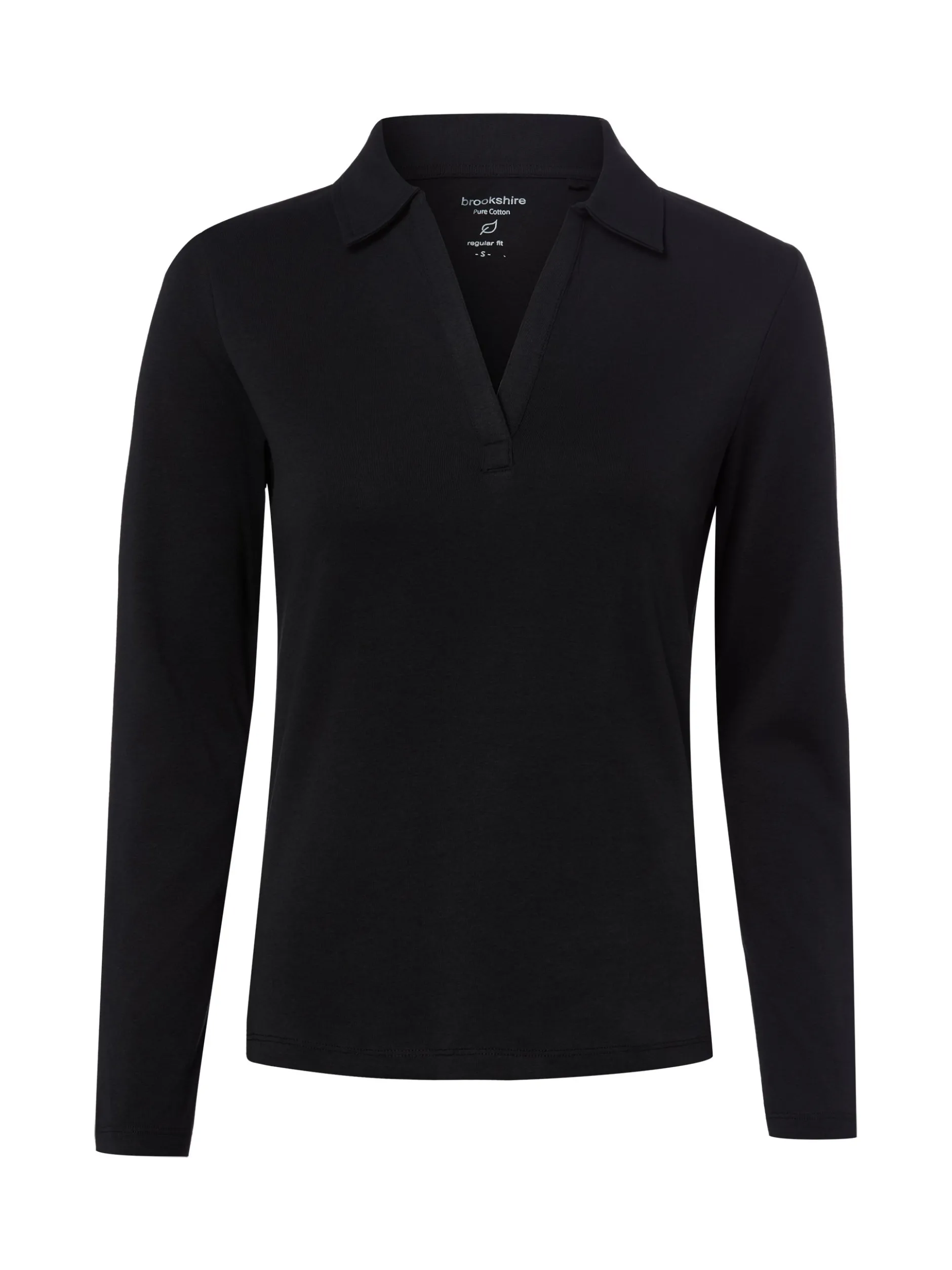 brookshire Damen Langarmshirt in schwarz