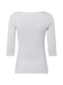 brookshire Damen Shirt in hellgrau - Ausschnitt: U-Boot