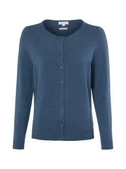 brookshire Damen Strickjacke in blau - Ärmel: langarm