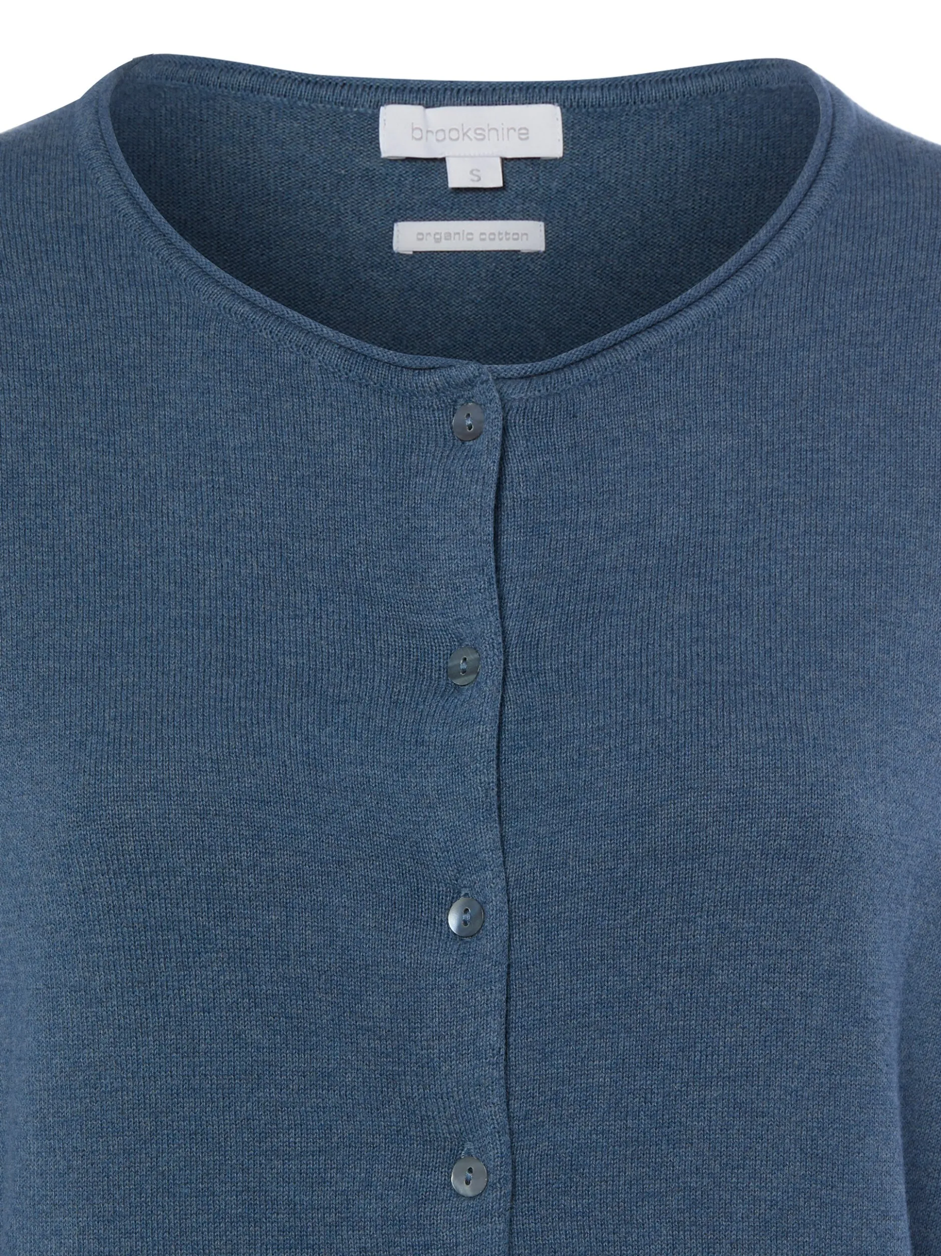 brookshire Damen Strickjacke in blau - Ärmel: langarm