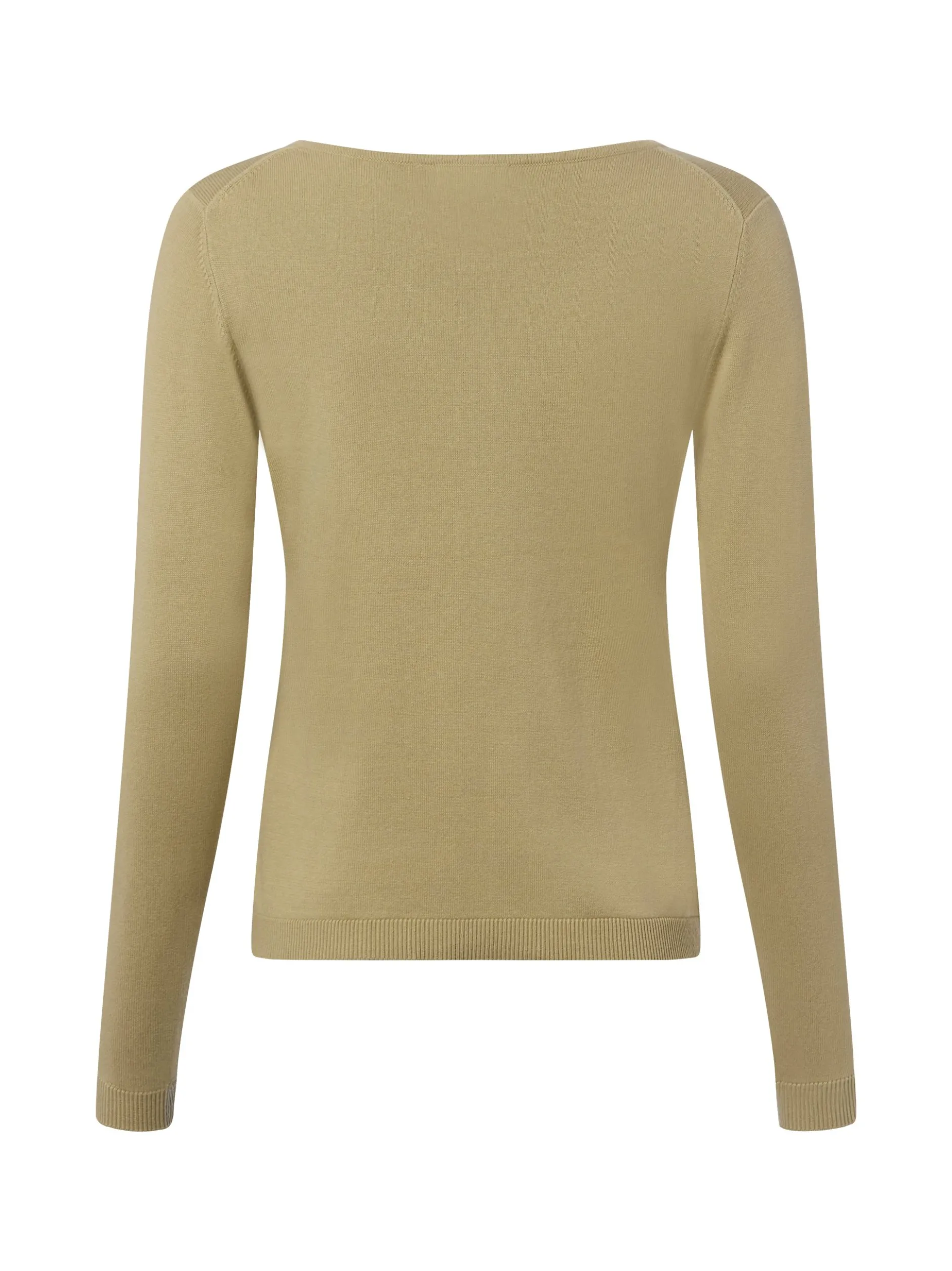 brookshire Damen Strick-Langarmshirt in schilf