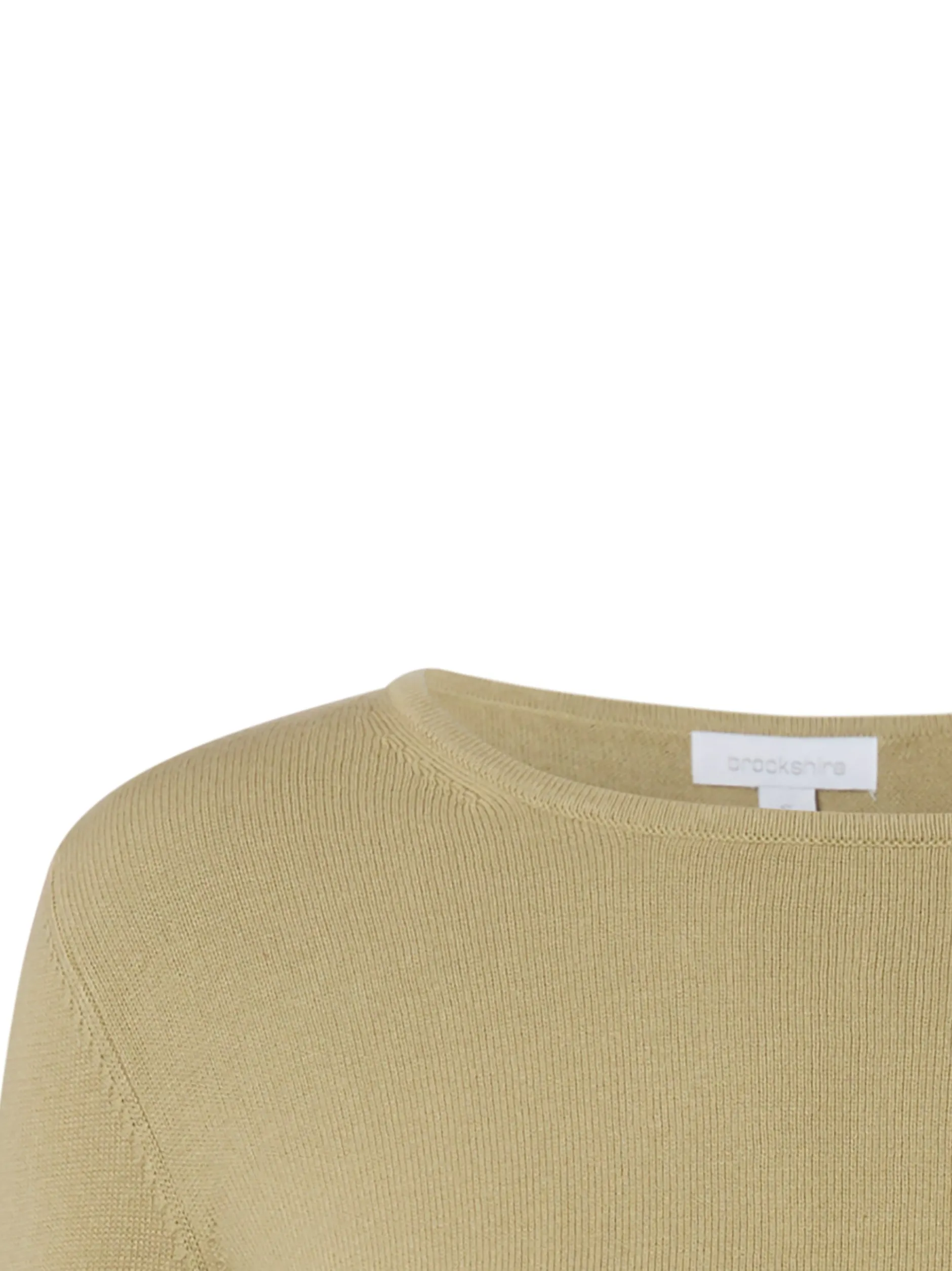 brookshire Damen Strick-Langarmshirt in schilf