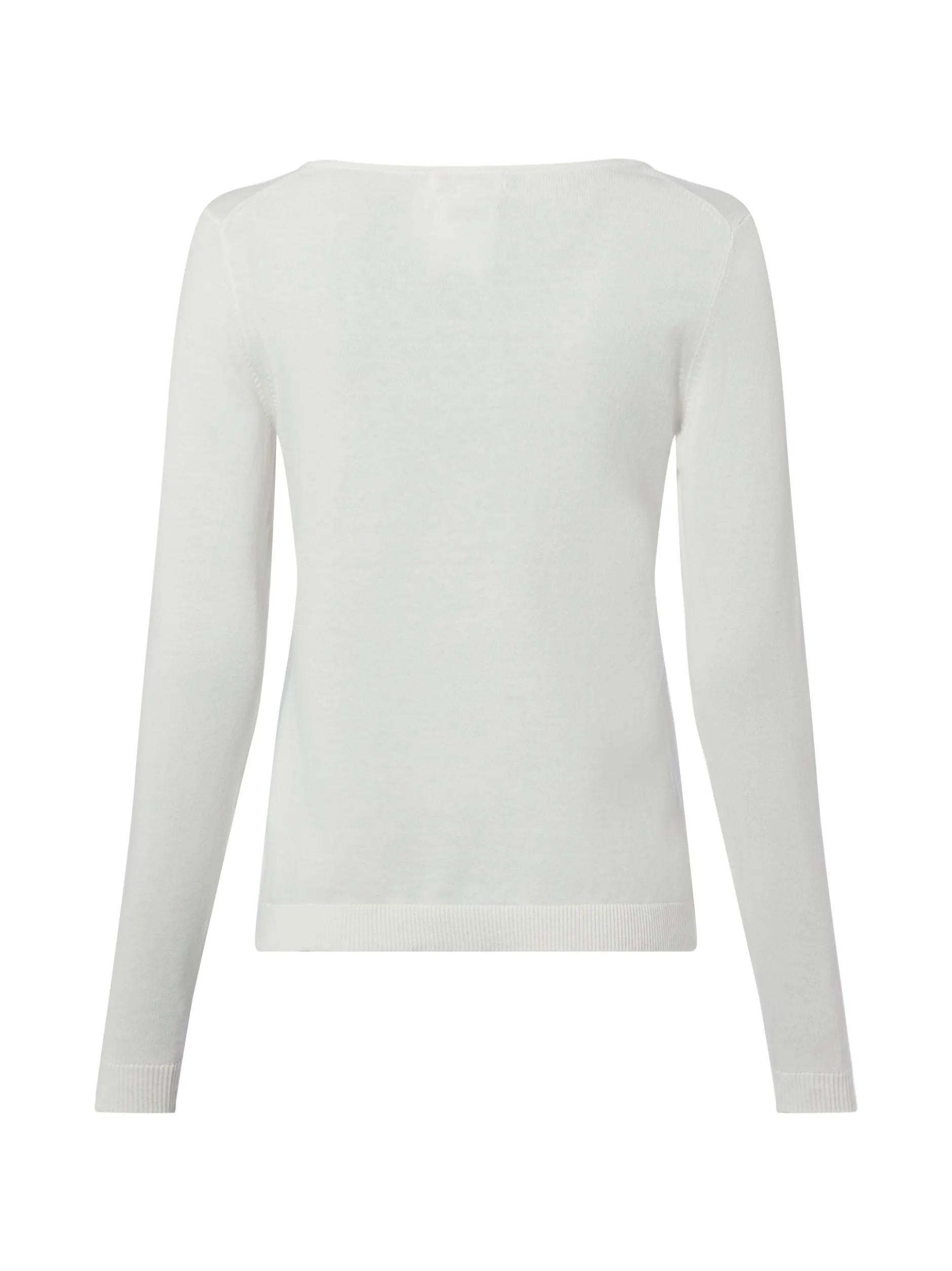 brookshire Damen Strick-Langarmshirt in ecru