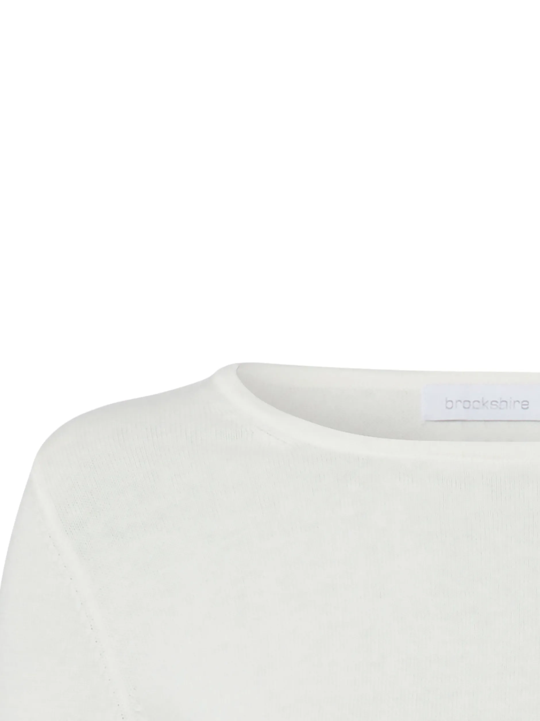 brookshire Damen Strick-Langarmshirt in ecru