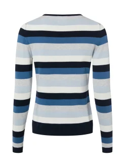 brookshire Damen Strickpullover in blau grau