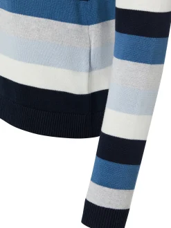 brookshire Damen Strickpullover in blau grau