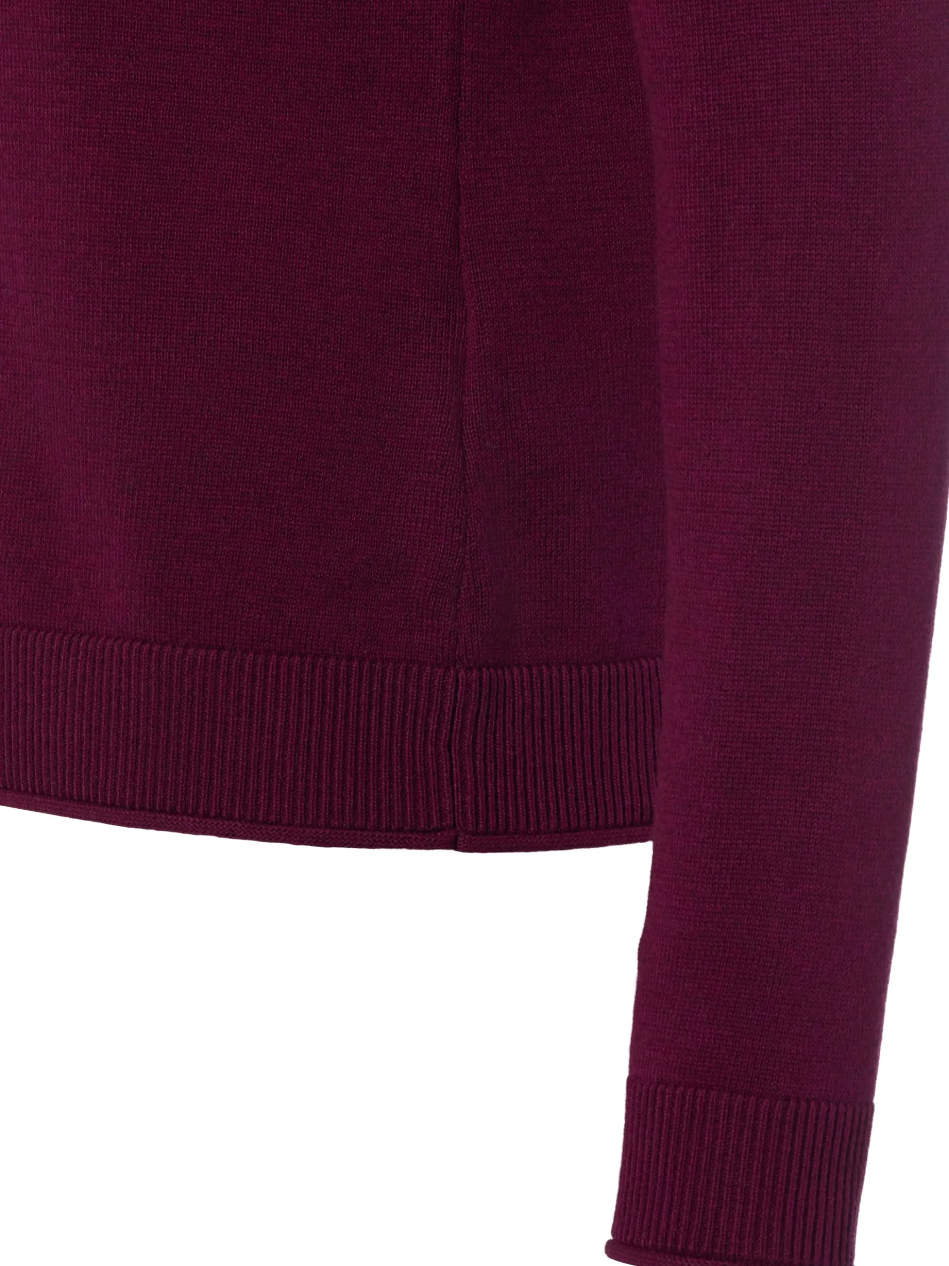 brookshire Damen Strickpullover in aubergine