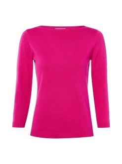 brookshire Damen Strickpullover in pink - Ärmel: 3/4 Arm