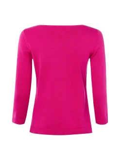brookshire Damen Strickpullover in pink - Ärmel: 3/4 Arm