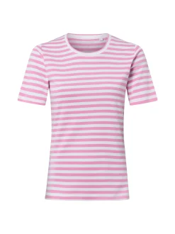 brookshire Damen T-Shirt in altrosa weiß