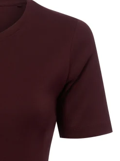 brookshire Damen T-Shirt in kastanie - Ärmel: kurzarm