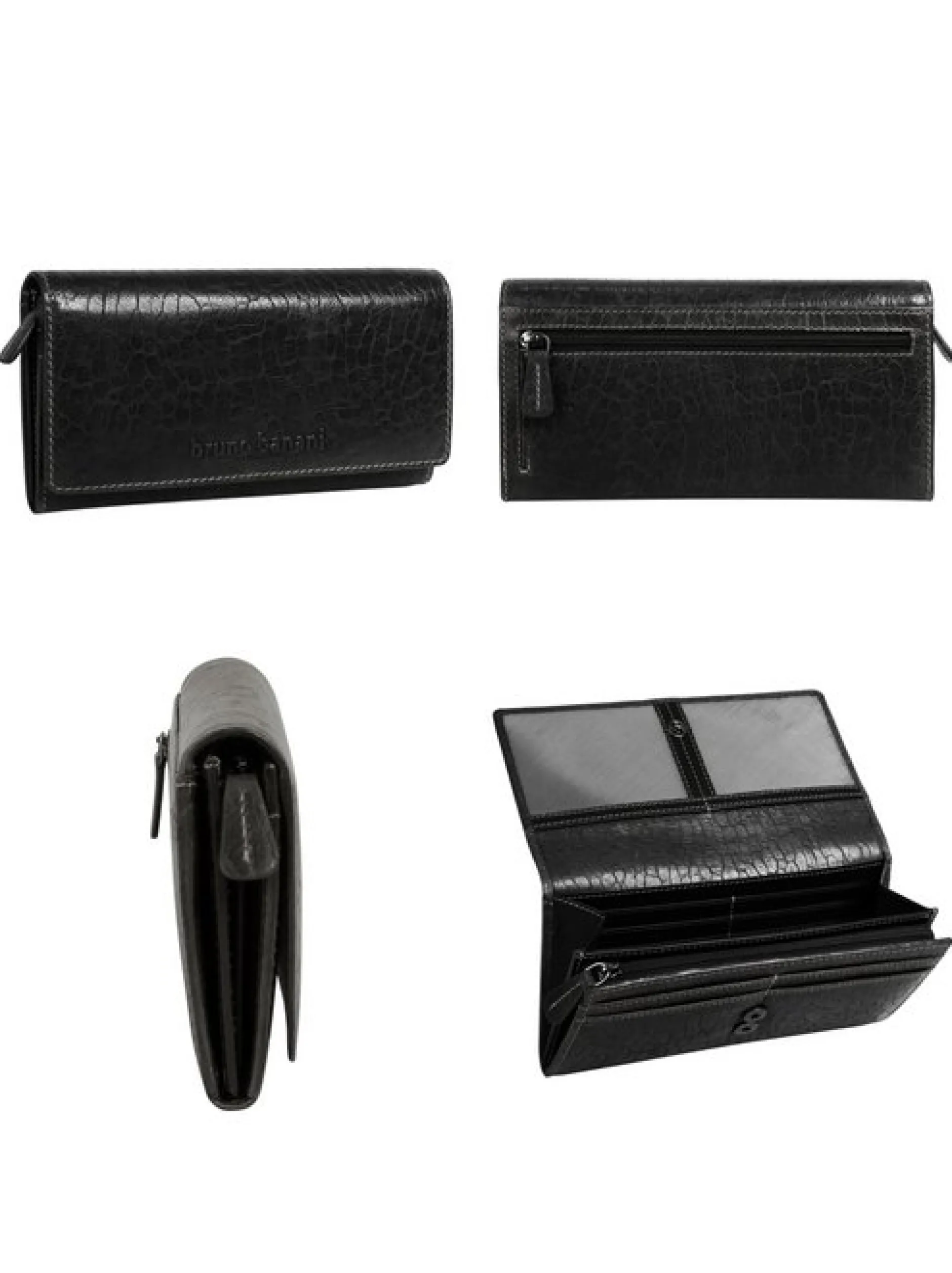 Bruno Banani Damen Geldbörse in schwarz