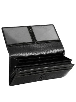 Bruno Banani Damen Geldbörse in schwarz