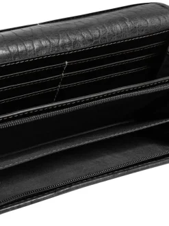 Bruno Banani Damen Geldbörse in schwarz