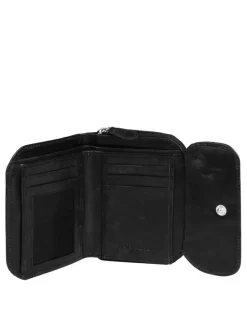 Bruno Banani Damen Geldbörse in schwarz