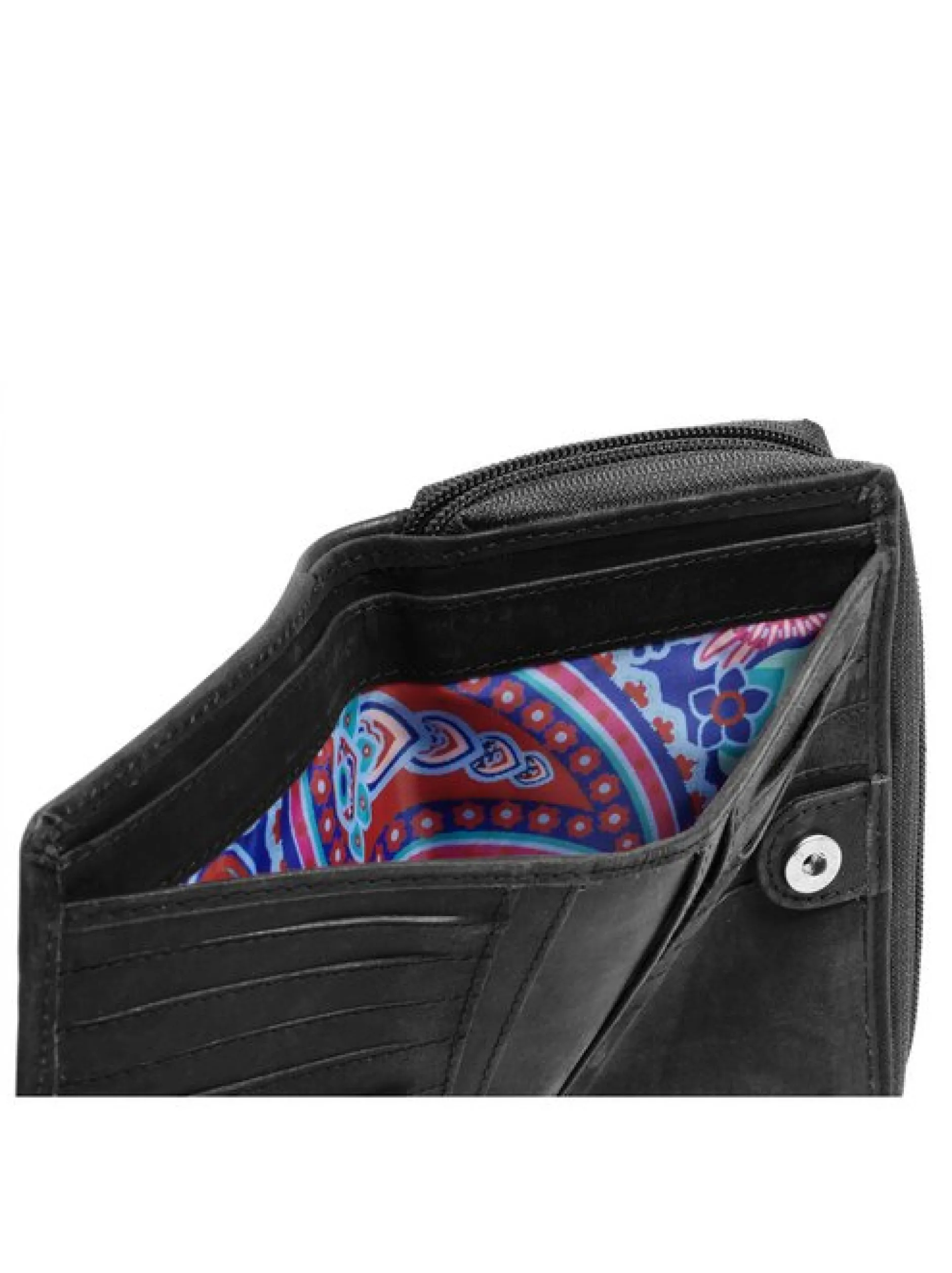 Bruno Banani Damen Geldbörse in schwarz