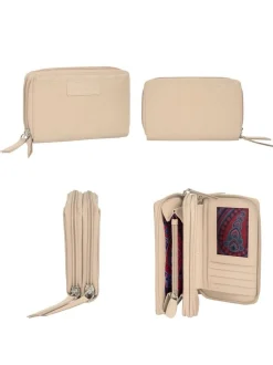 Bruno Banani Damen Geldbörse in beige