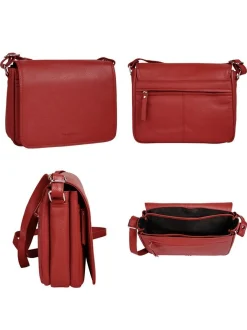 Bruno Banani Damen Umhängetasche in rot