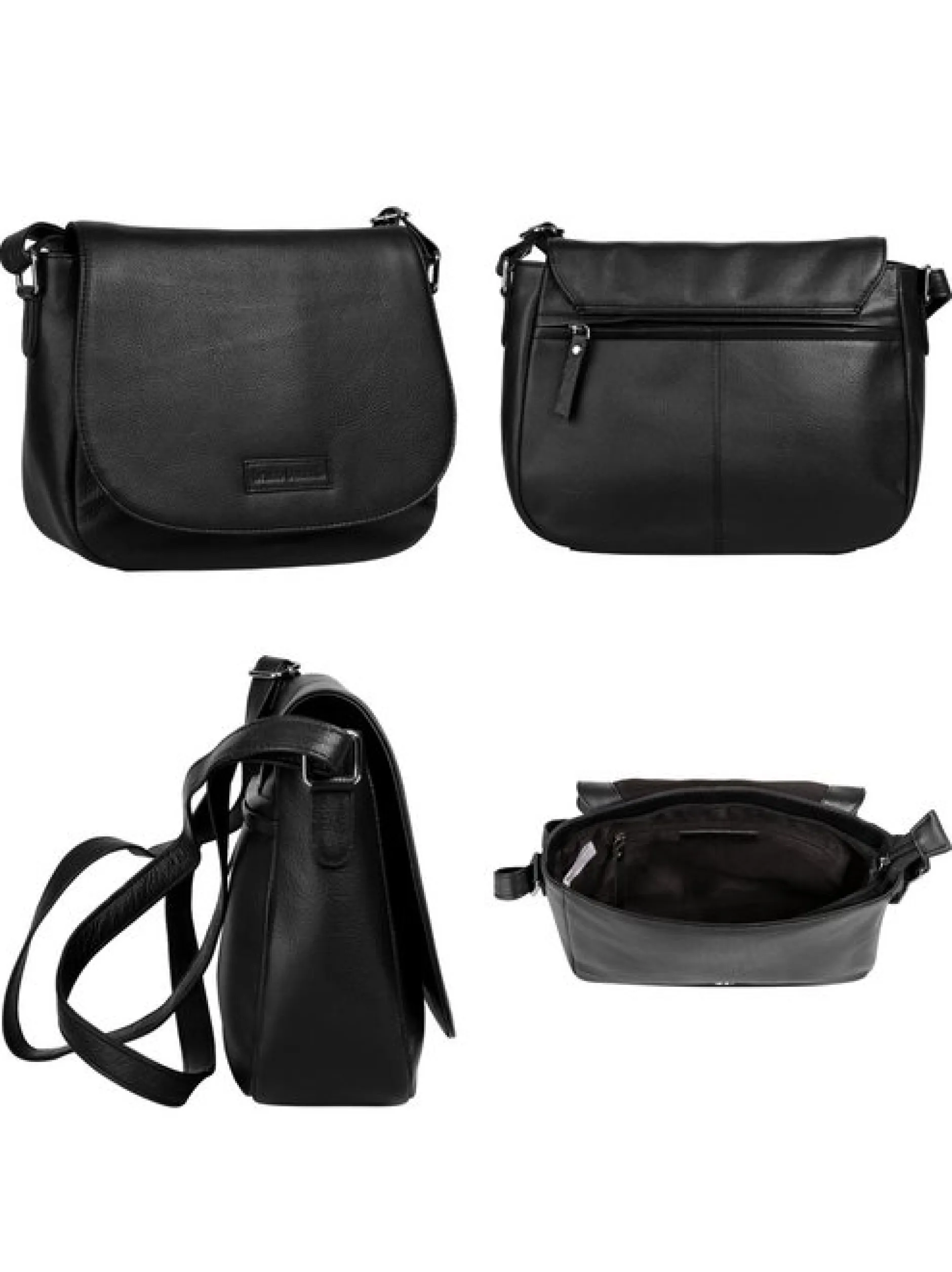Bruno Banani Damen Umhängetasche in schwarz