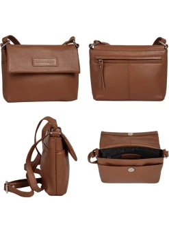 Bruno Banani Damen Umhängetasche in braun