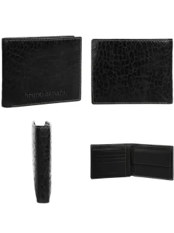 Bruno Banani Herren Geldbörse in schwarz