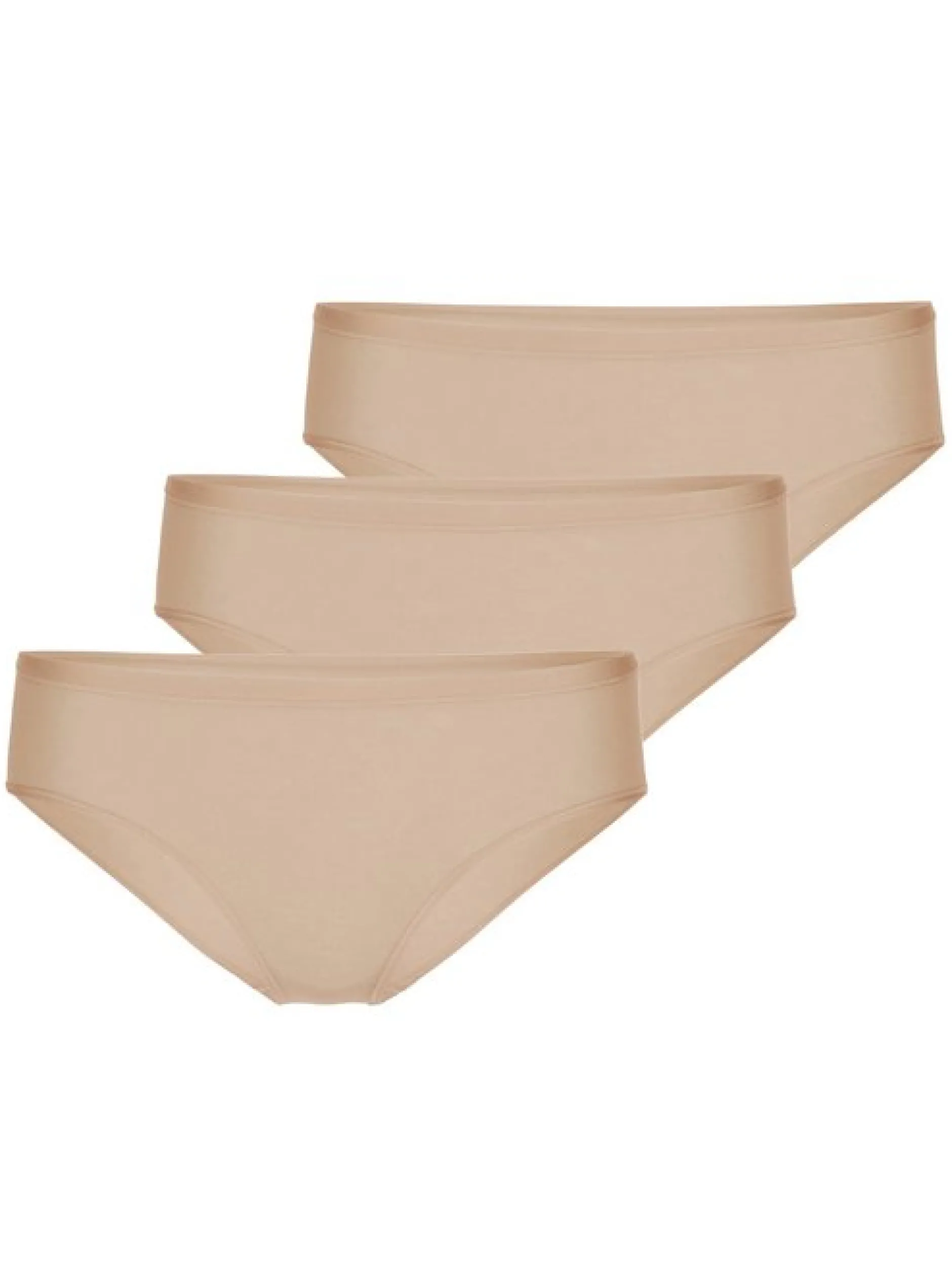 Calida Damen Slip 3er Pack in beige