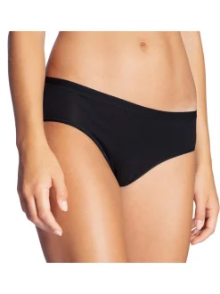 Calida Damen Slip 3er Pack in schwarz