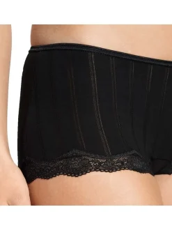 Calida Damen Slip 2er Pack in schwarz