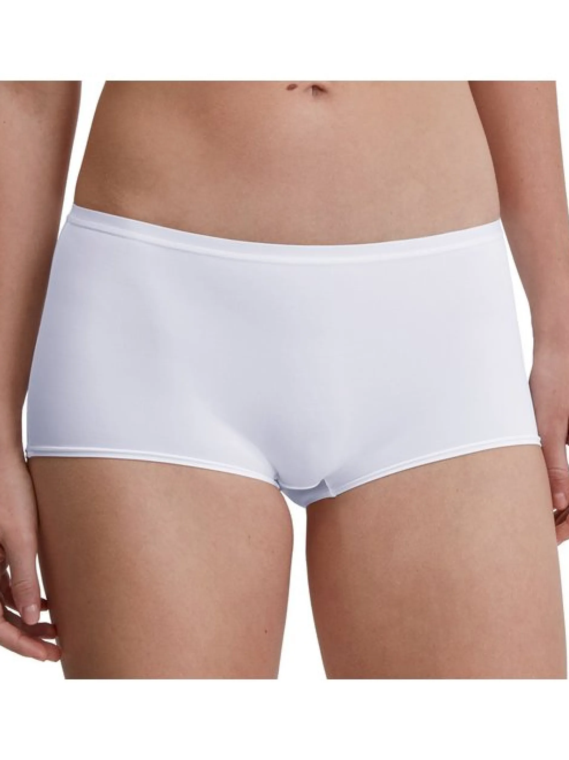 Calida Damen Slip im 2er-Pack in weiß schwarz