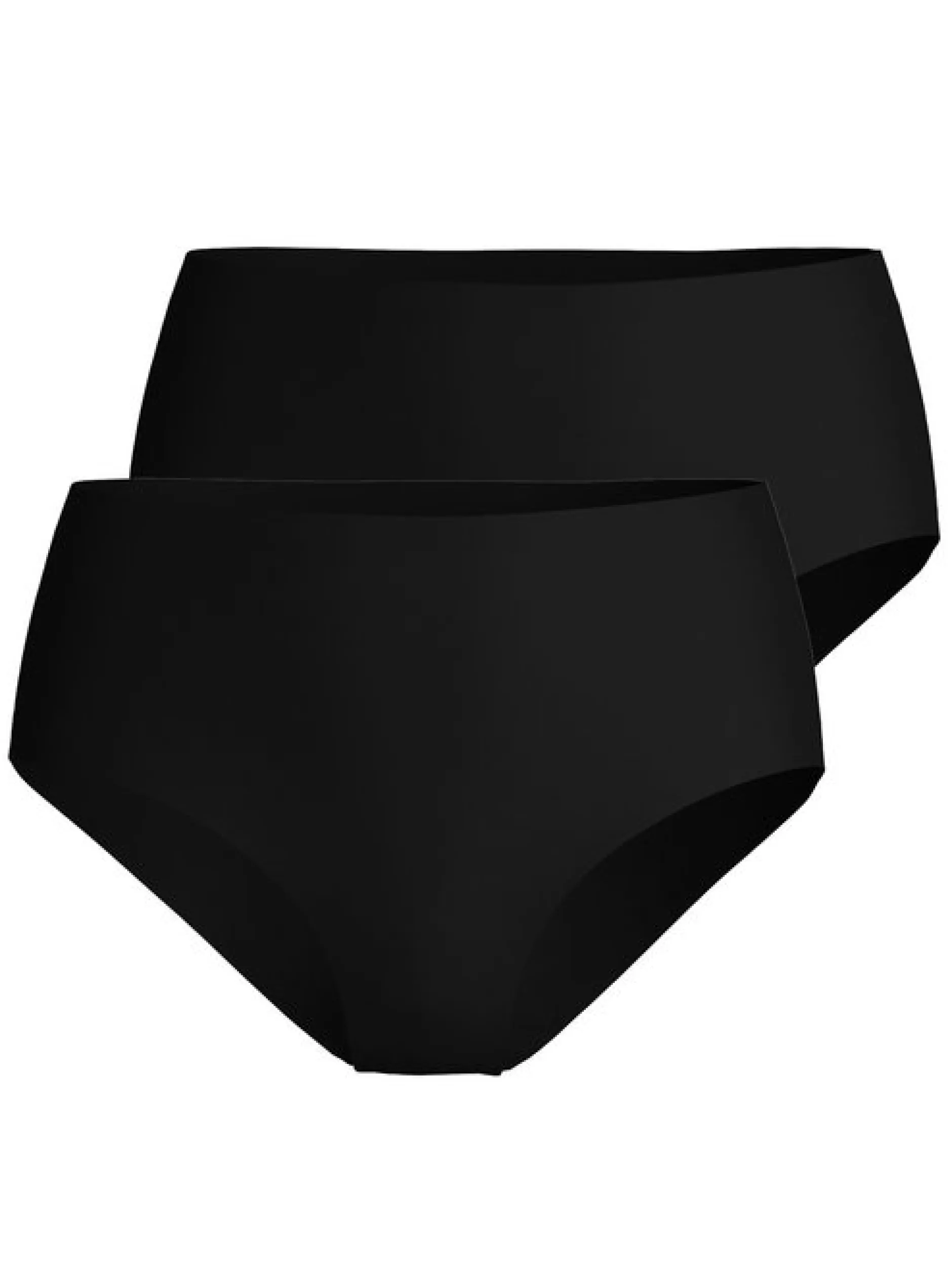 Calida Damen Slip im 2er-Pack in schwarz
