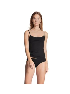 Calida Damen Unterhemd 1er Pack in schwarz