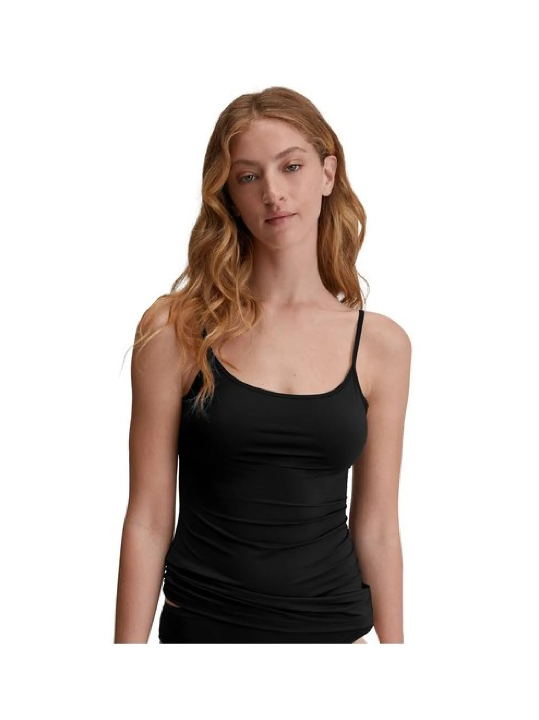 Calida Damen Unterhemd im 2er-Pack in schwarz