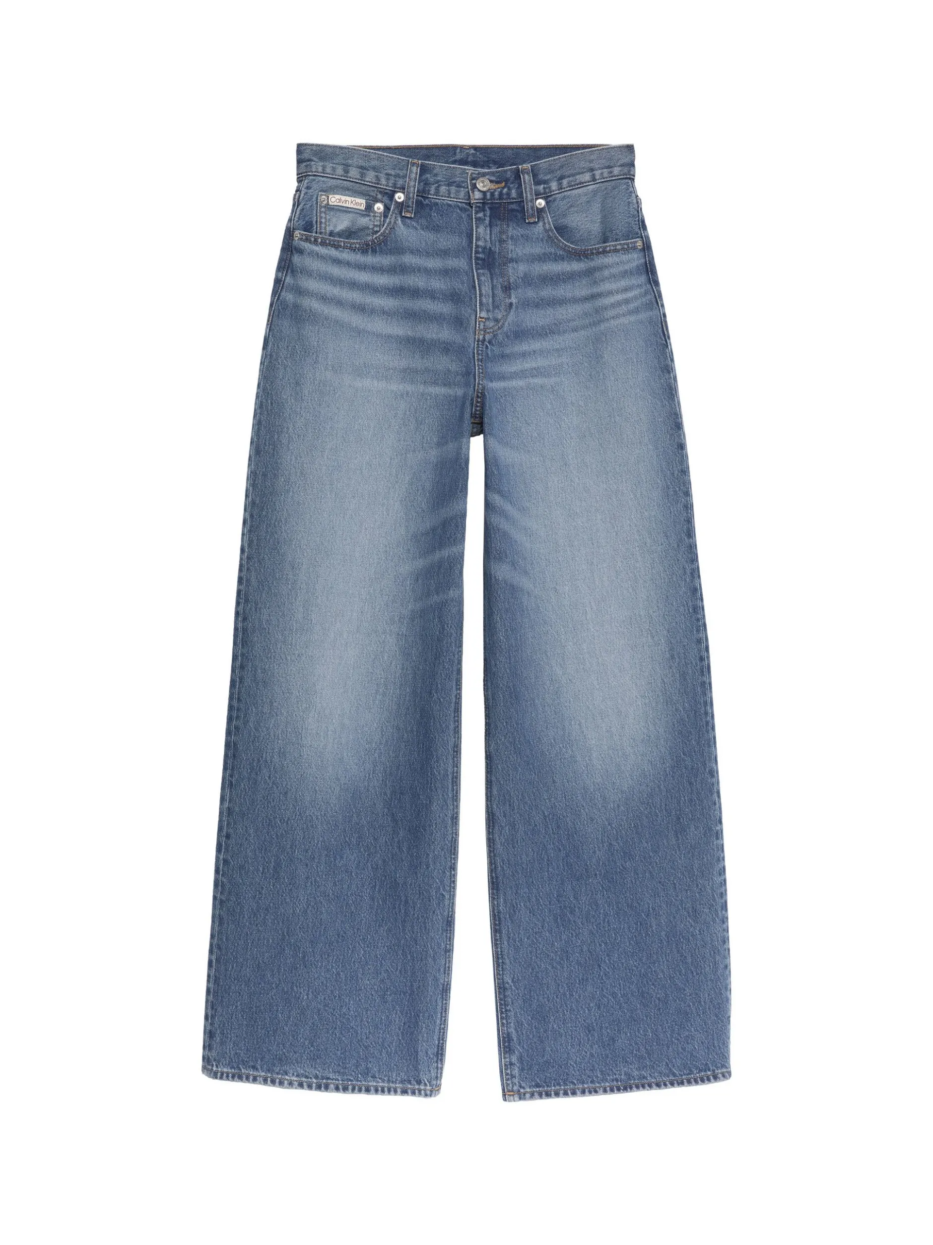 Calvin Klein Jeans Damen Boyfriend Jeans in light stone