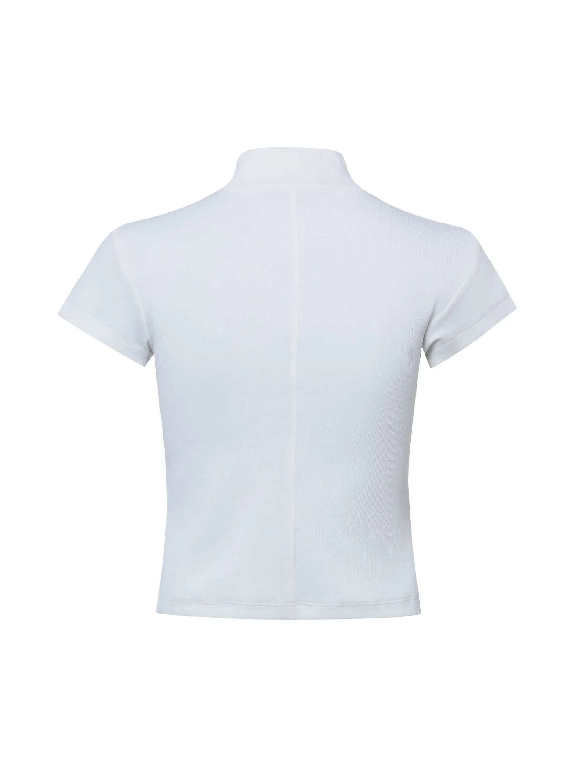 Calvin Klein Jeans Damen Crop-Top in weiß