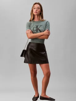 Calvin Klein Jeans Damen Pullover in schilf