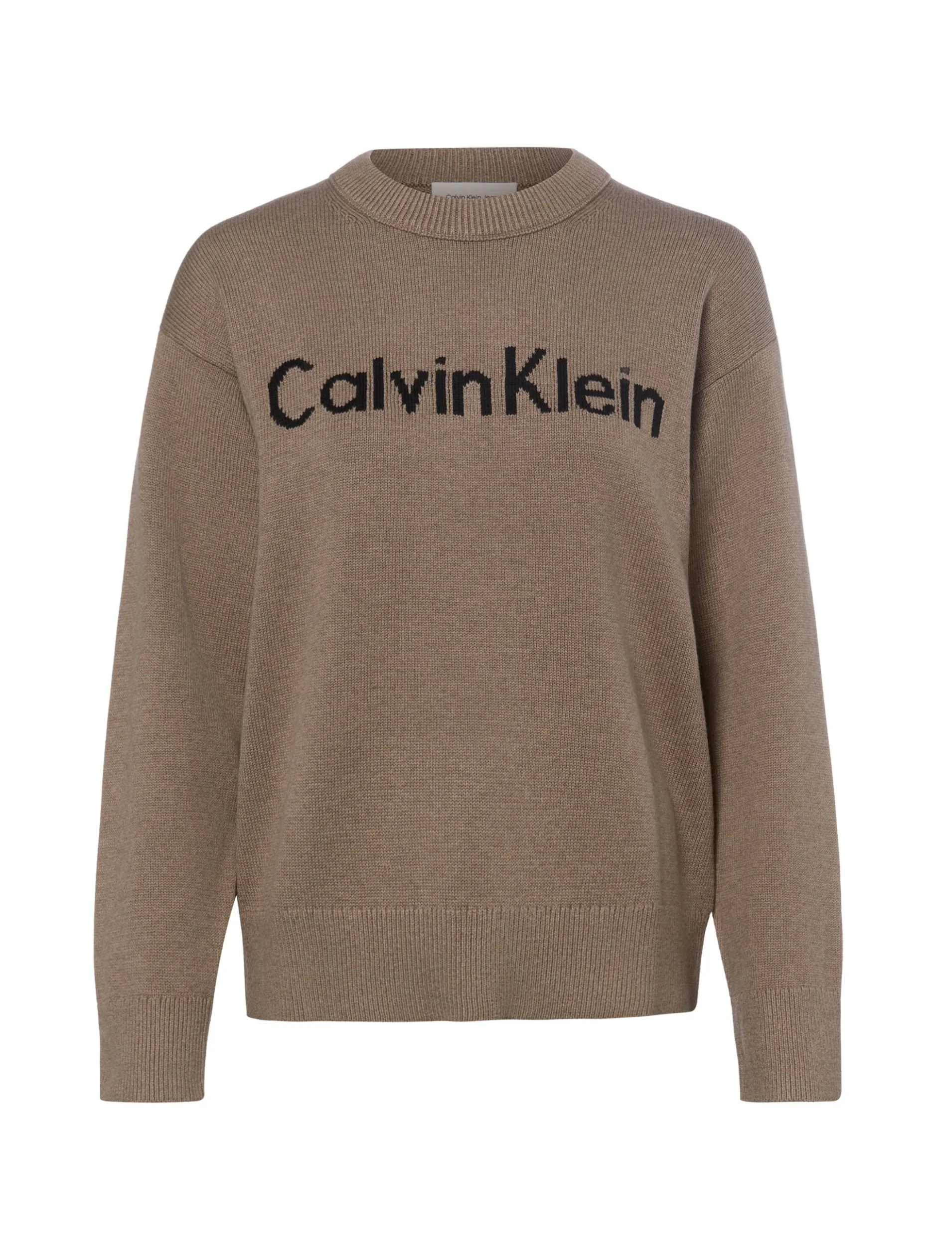 Calvin Klein Jeans Damen Strickpullover in schlamm