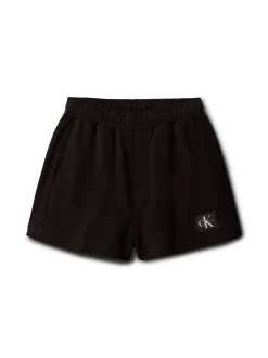 Calvin Klein Jeans Damen Sweatshorts in schwarz