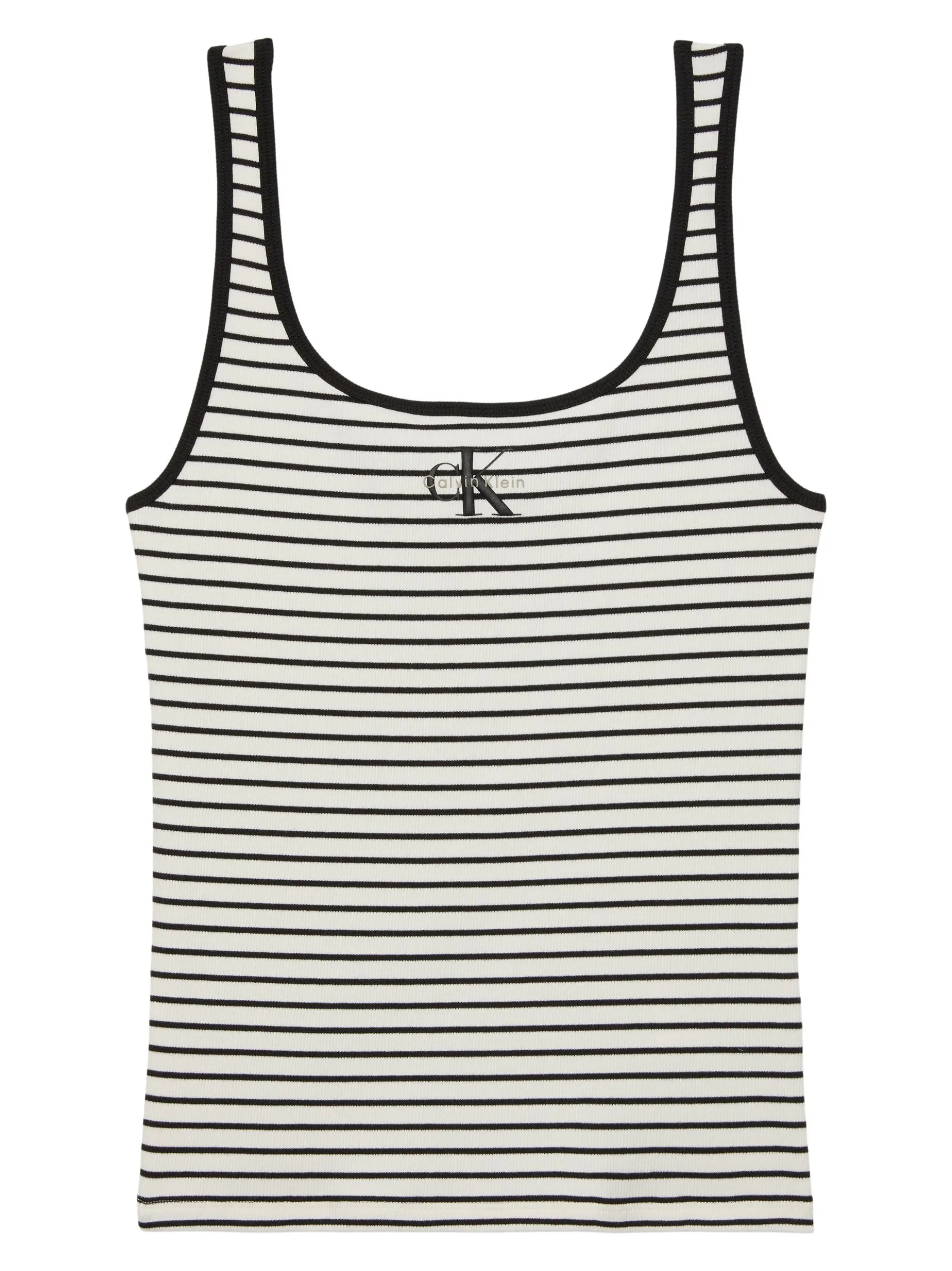 Calvin Klein Jeans Damen Tanktop in schwarz weiß