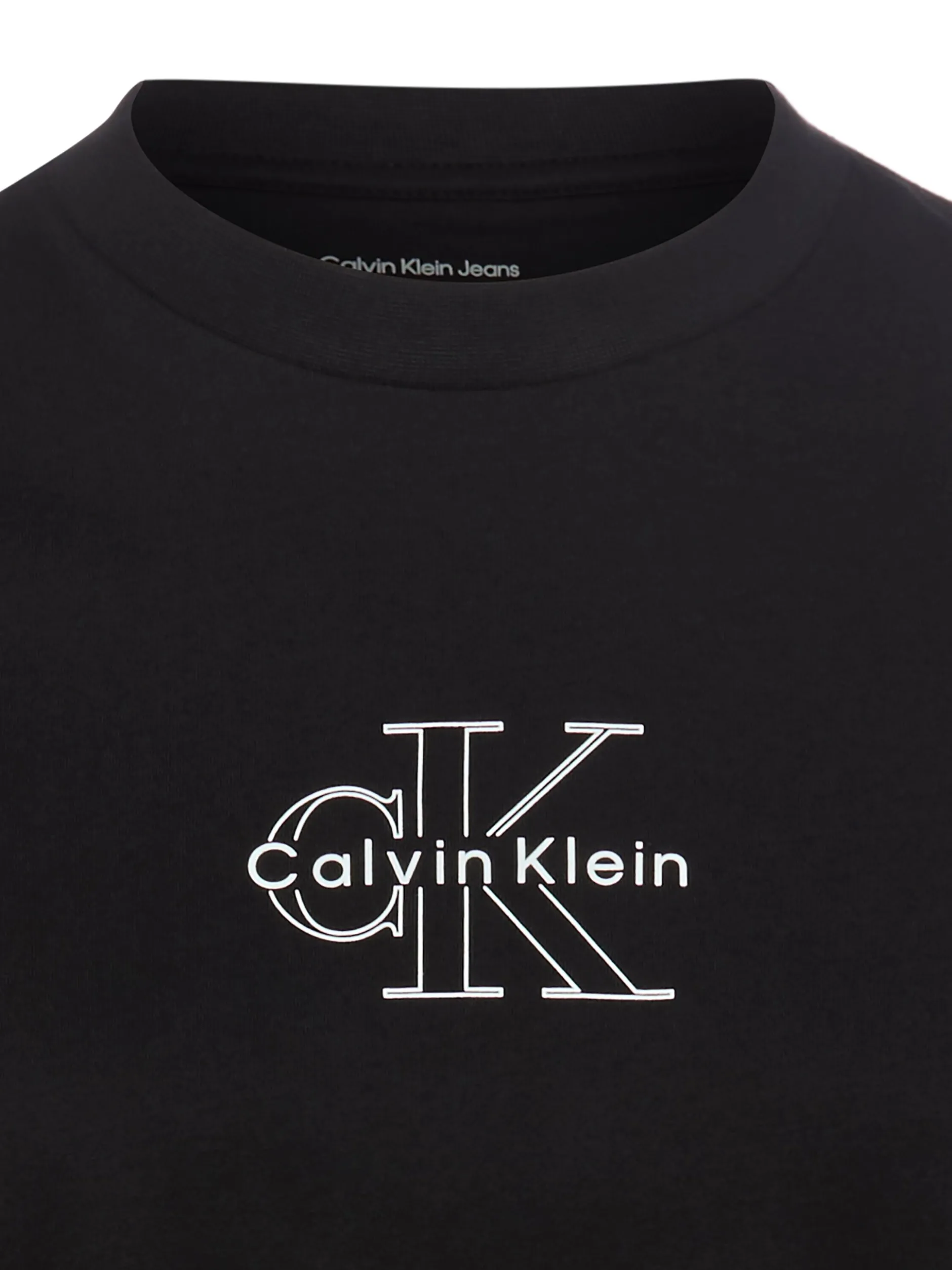 Calvin Klein Jeans Damen T-Shirt in schwarz