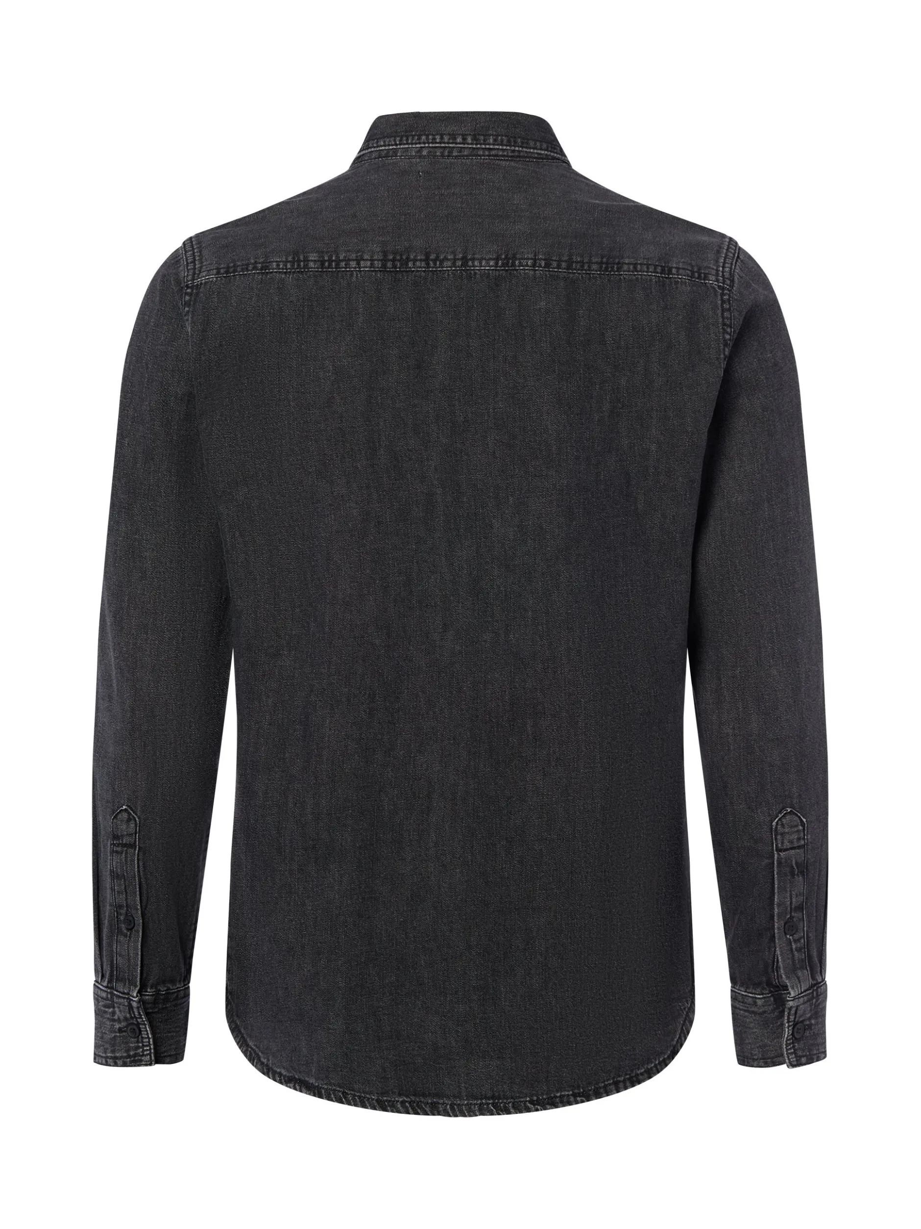 Calvin Klein Jeans Herren Jeanshemd in anthrazit
