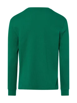 Calvin Klein Jeans Herren Langarmshirt in smaragd
