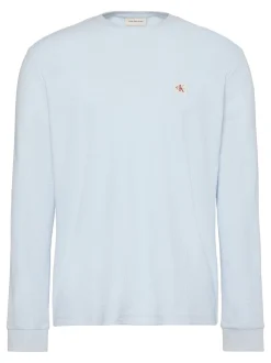 Calvin Klein Jeans Herren Langarmshirt in hellblau