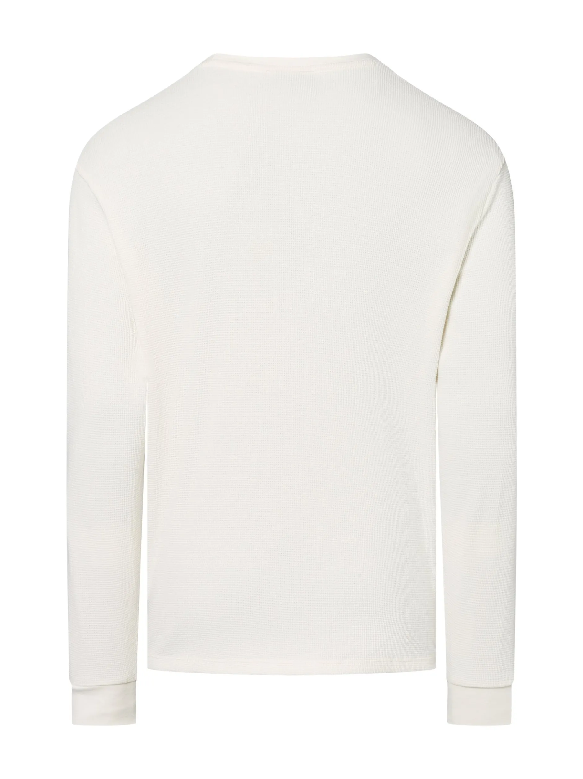 Calvin Klein Jeans Herren Langarmshirt in ecru