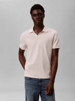 Calvin Klein Jeans Herren Poloshirt in beige