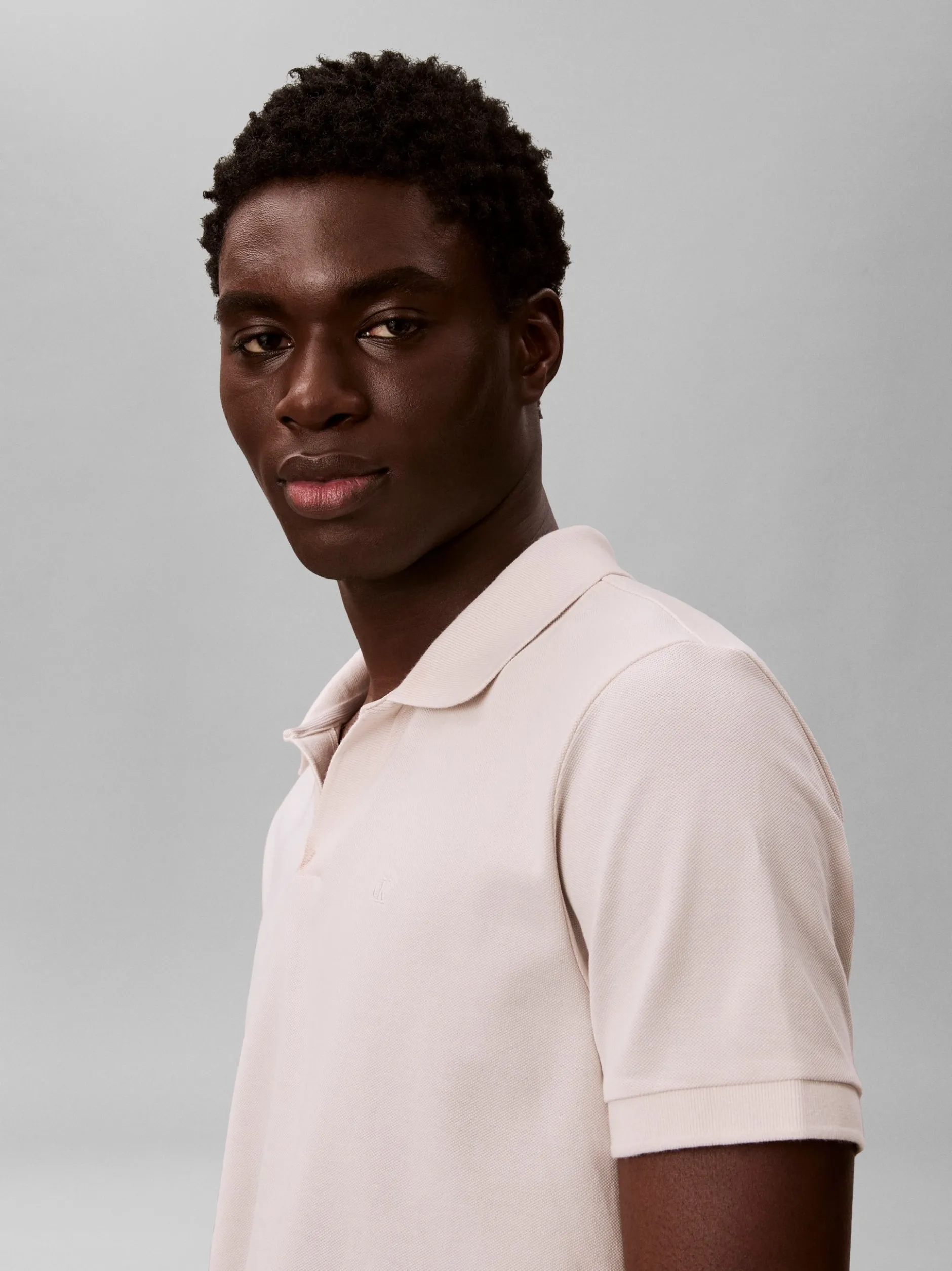 Calvin Klein Jeans Herren Poloshirt in beige