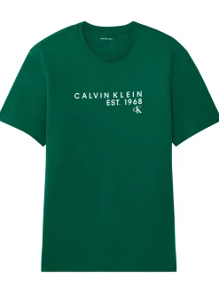 Calvin Klein Jeans Herren T-Shirt in grün