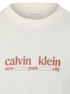 Calvin Klein Jeans Herren T-Shirt in weiß