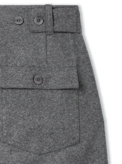Cambio Damen Barrel Hose - October in grau - Länge: lang